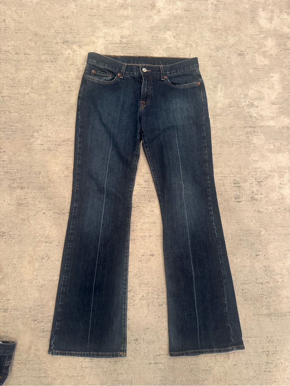 Lucky Brand Dark Blue Flare Jeans